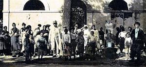 1940- Lamoriciere - La Fontaine et le Marche aux Legumes2